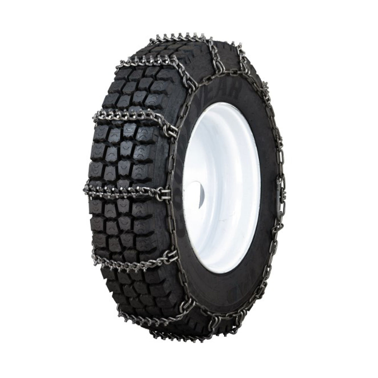 10.00-22NordicStuddedAlloyHeavyDutyTruckChainNonCamSingle-8MM-1Pair