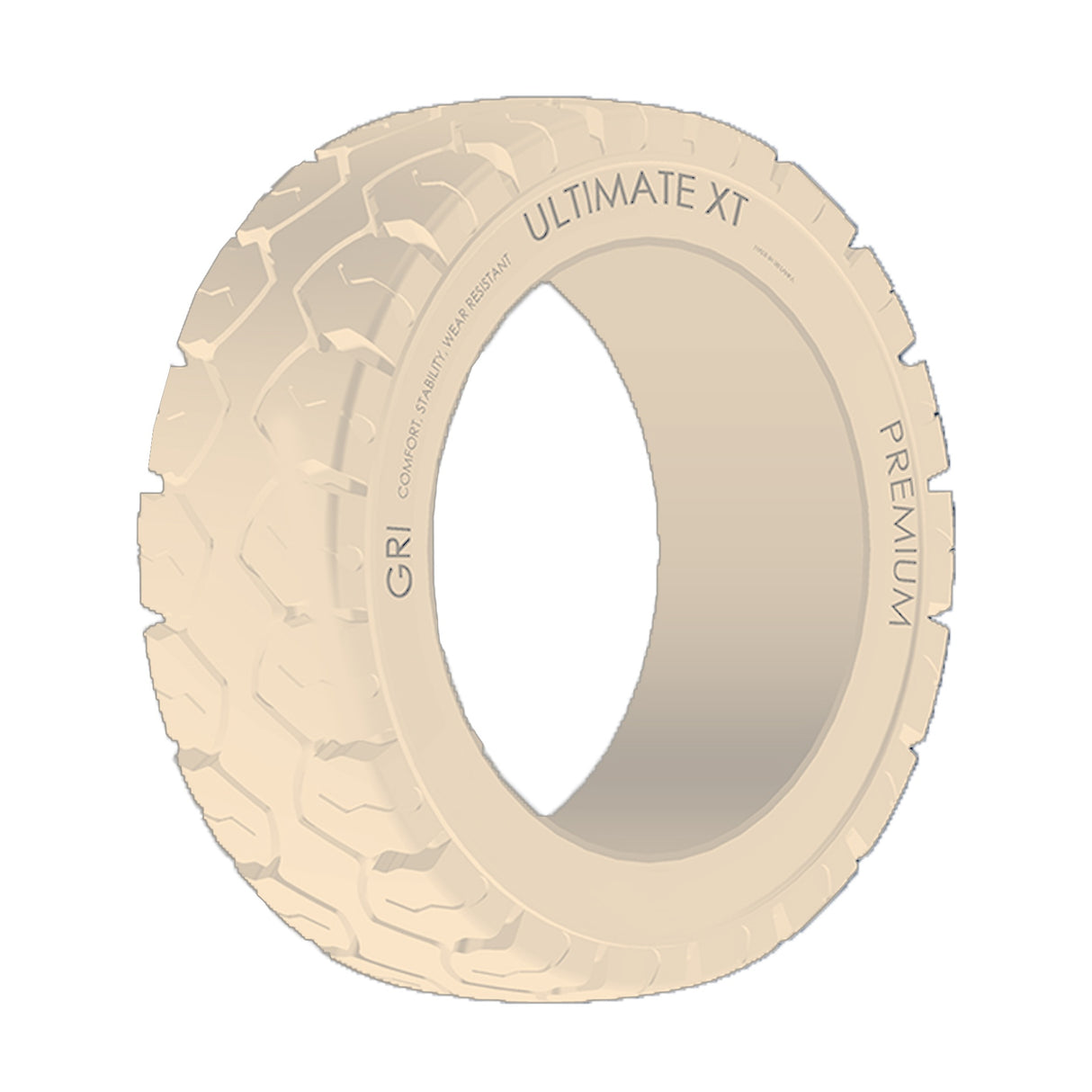 14x5x10(356x127-254)GRIULTIMATEXTPressOnBand,Non-Marking,LUG,Solid,White