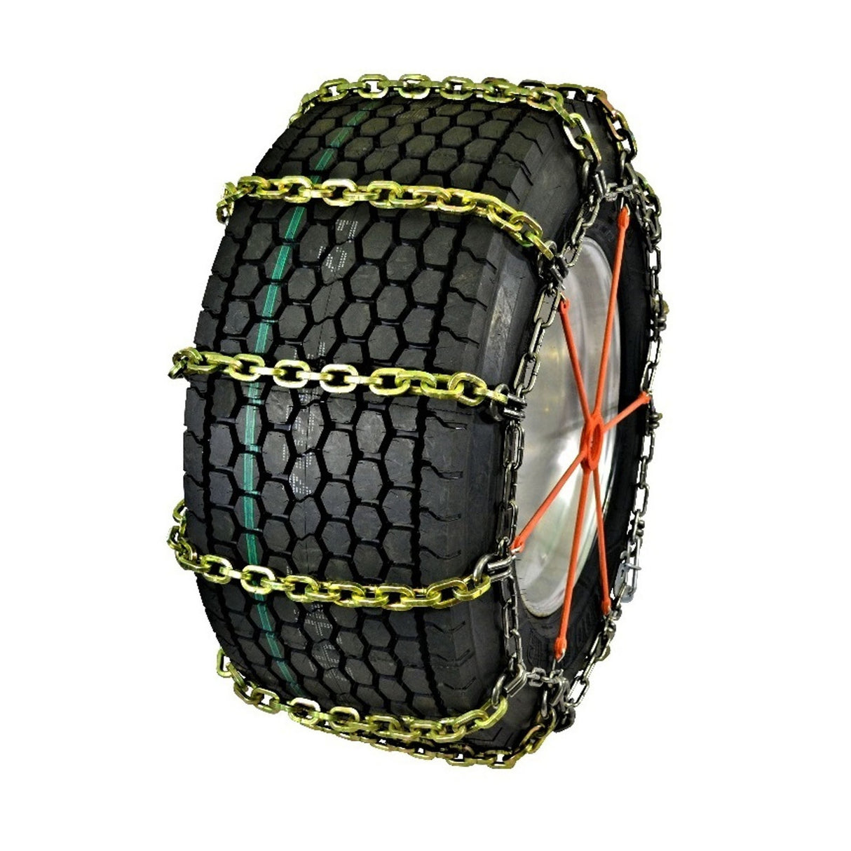 11-24.5QualityChainTruckWideBaseHeavyDutySquareLinkAlloy(Non-Cam)-1Pair