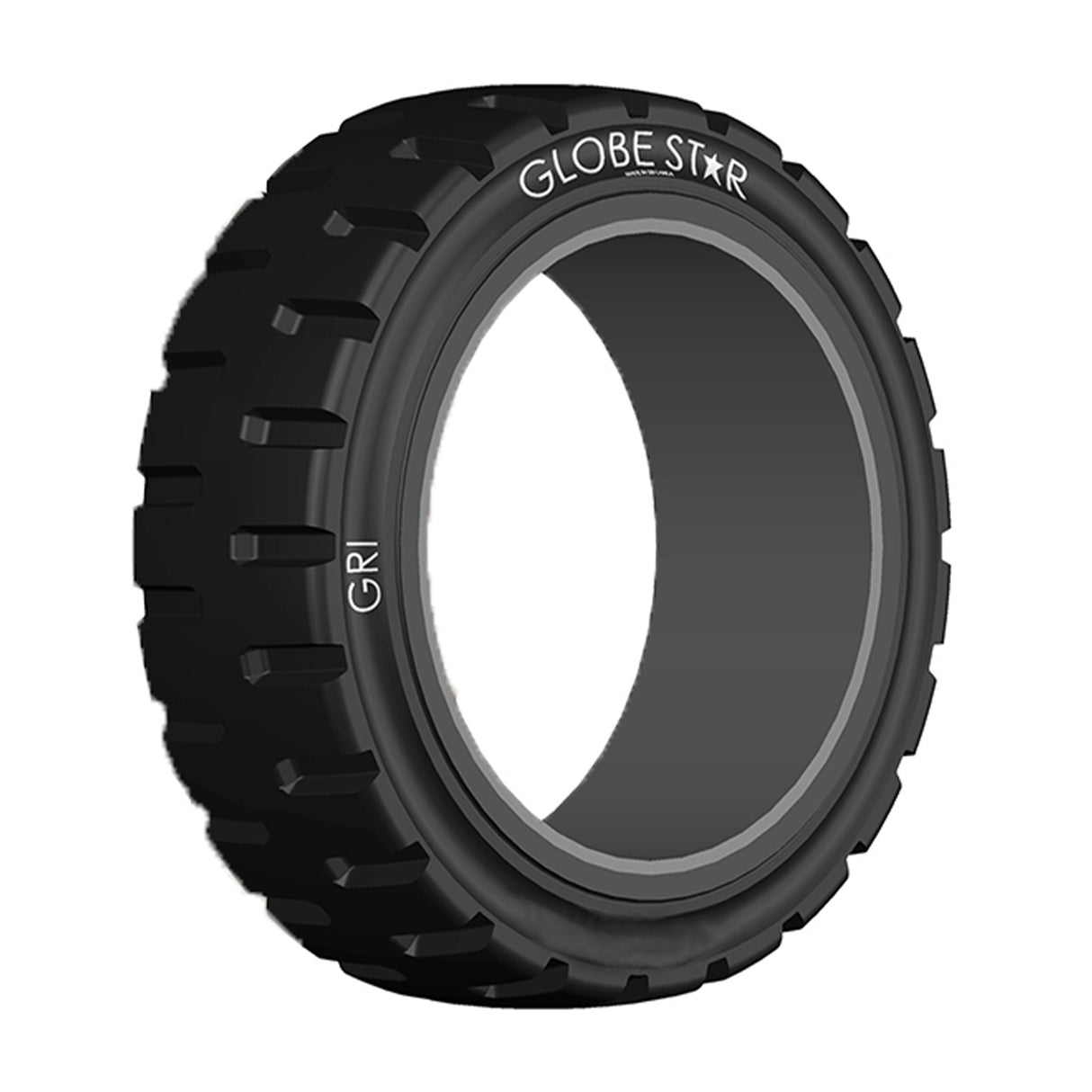 16x6x101_2GRIGLOBESTARPressOnBand,LUG,Solid,Black