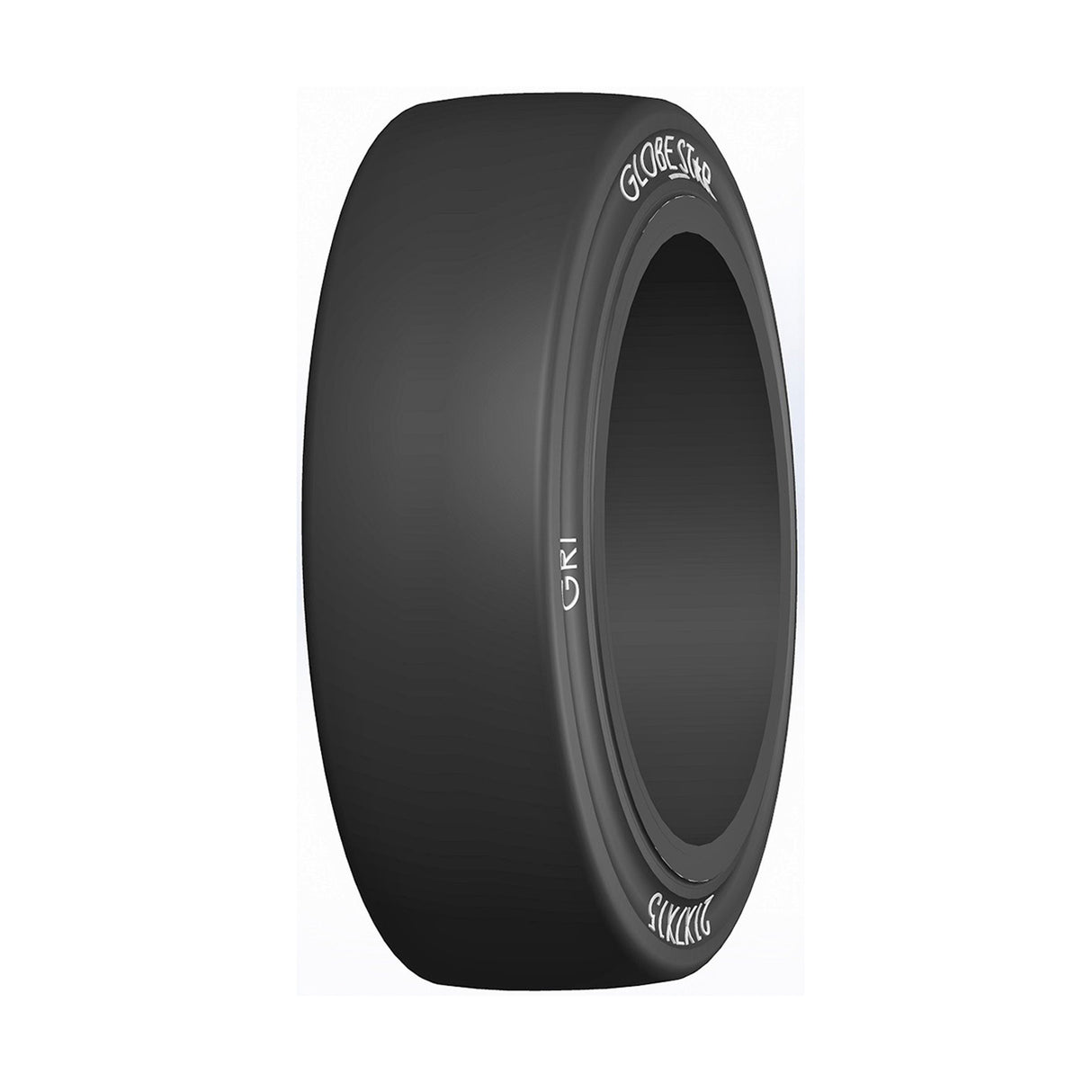 18x7x121_8GRIGLOBESTARPressOnBand,Smooth,Solid,Black