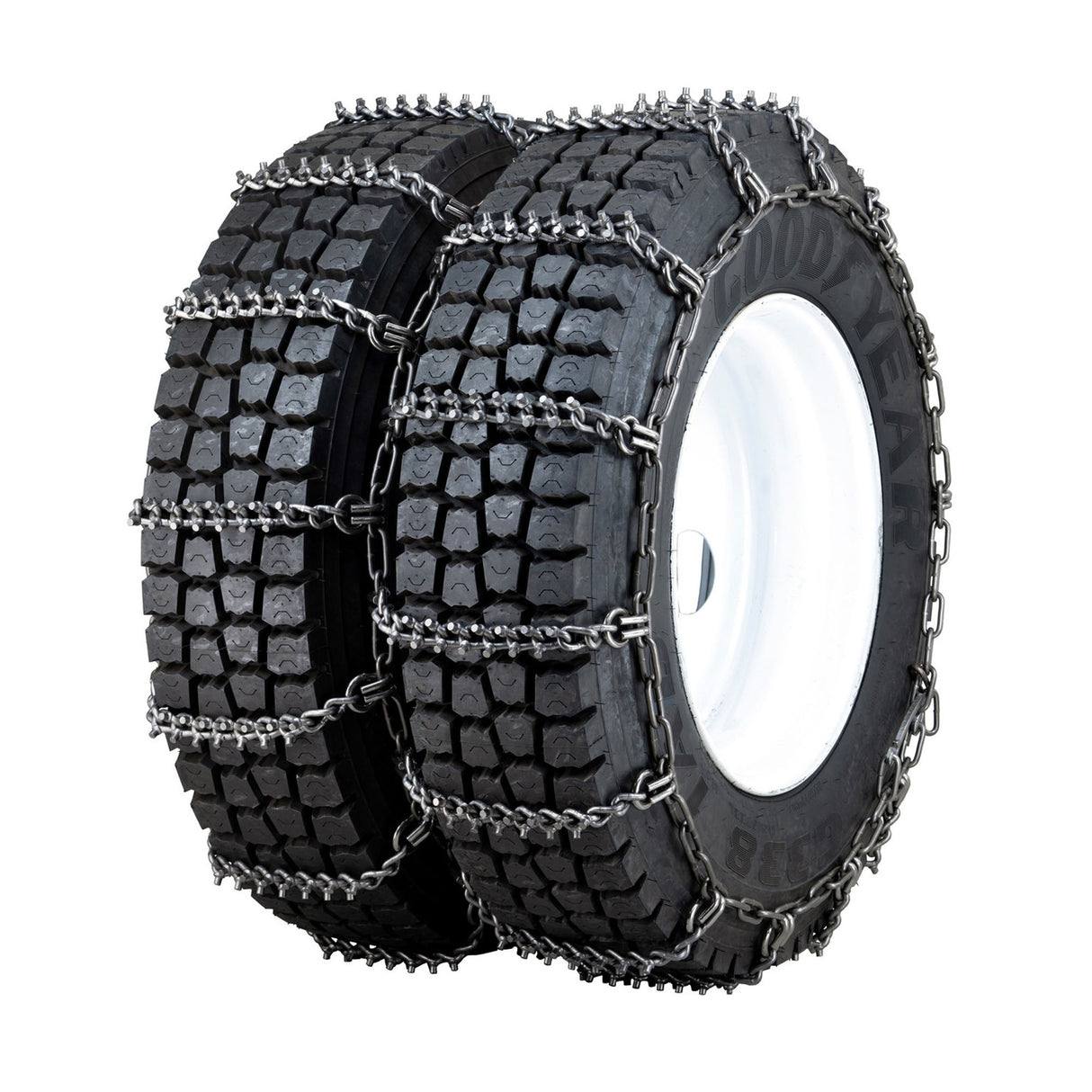 11-24.5NordicStuddedAlloyHeavyDutyTruckChainNonCamDual_Triple-8MM-1Pair
