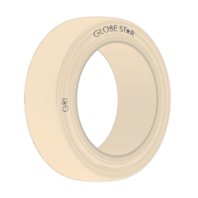 12x41_2x8(305_114-203)GRIGLOBESTARPressOnBand,Non-Marking,Smooth,Solid,White
