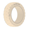 22x8x16(559_203-406)GRIGLOBESTARPressOnBand,Non-Marking,LUG,Solid,White