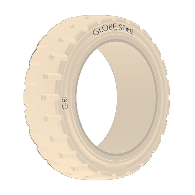 22x8x16(559_203-406)GRIGLOBESTARPressOnBand,Non-Marking,LUG,Solid,White