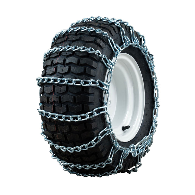 6-16QualityChainSnowBlowerandGardenTractorHeavyDutyChains2LinksRoundLadder-1Pair