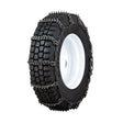 455_50-22.5QualityChainNordicStuddedAlloyHeavyDutyTruckChainNonCamSingle-8MM-1Pair