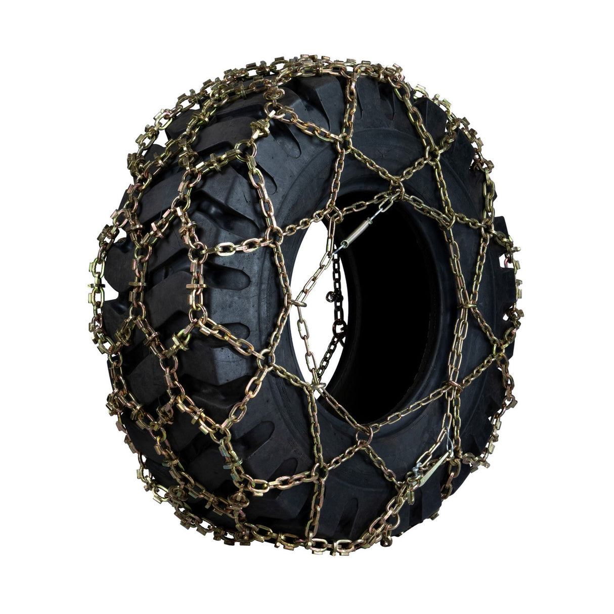 17.5-25QualityChainLoader-GraderWBSQDoubleDiamondPatternAlloy(WithWearBar)-1Pair