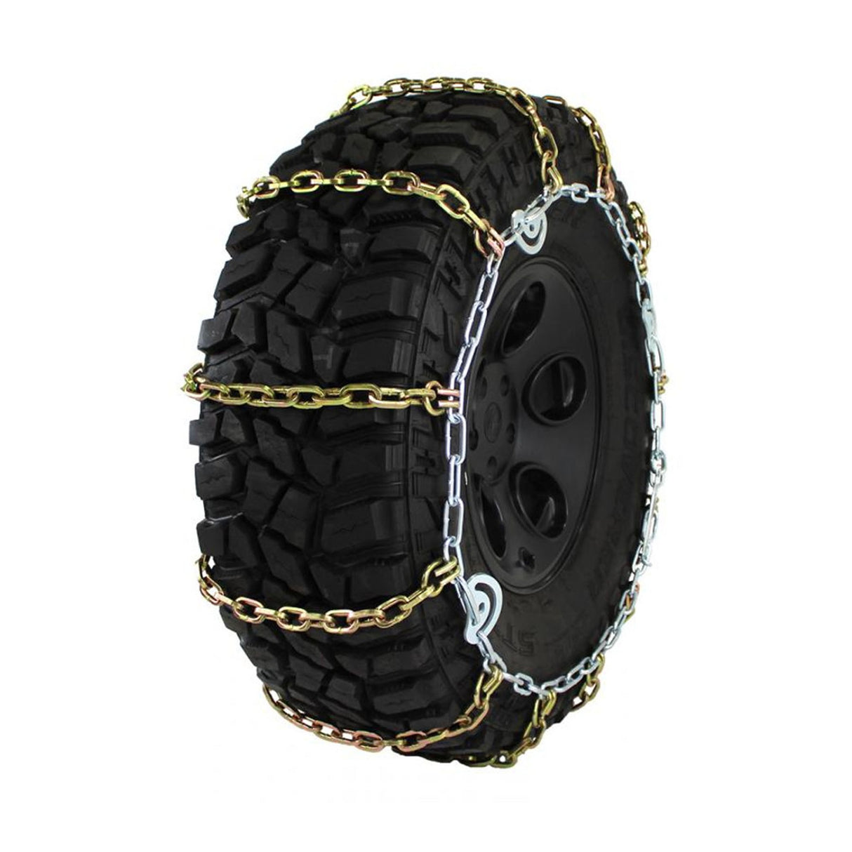 8.3-16QualityChainSquareLinkLightTruckWideBaseSquareLinkAlloyCam4Links-1Pair