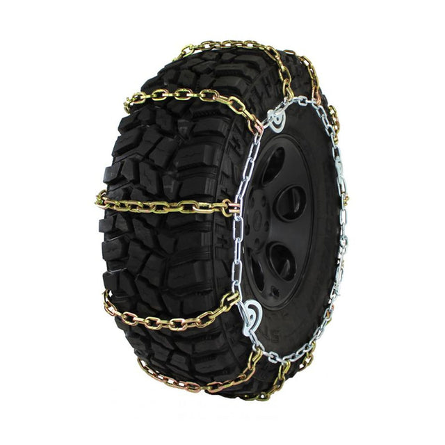 8.3-16QualityChainSquareLinkLightTruckWideBaseSquareLinkAlloyCam4Links-1Pair